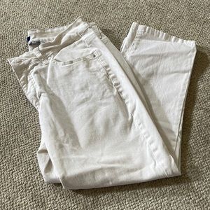 Bandalino cropped white Jeans
